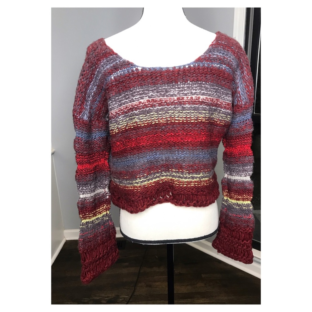 Free People Cropped Sweater - Picture 3 of 4